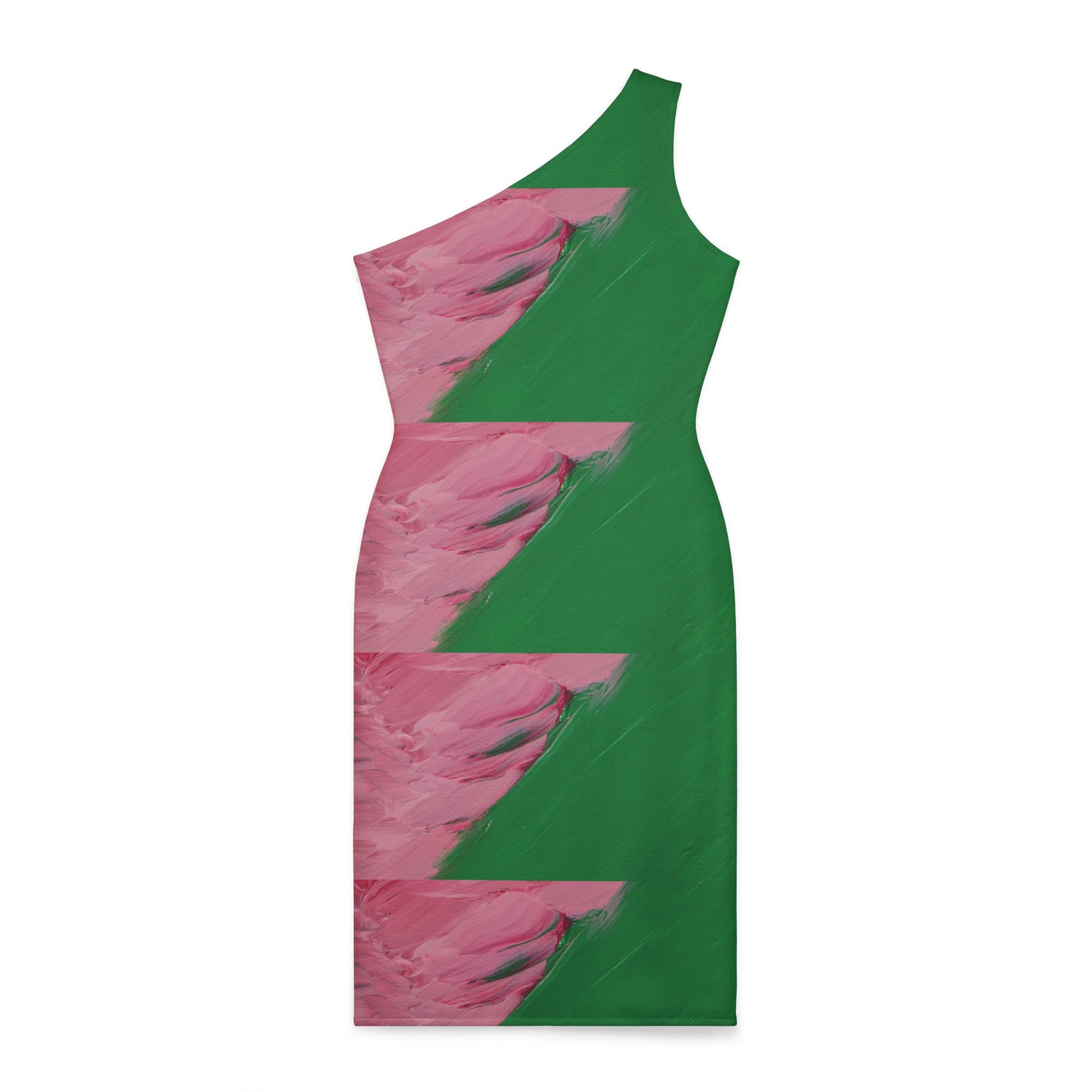 Colorful Day Shoulder Dress