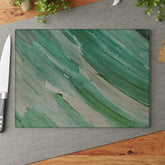 Angled Glass Tempered Cutting Board