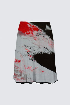 Black And Red A3 Skirt