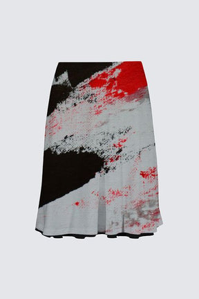 Black And Red A3 Skirt