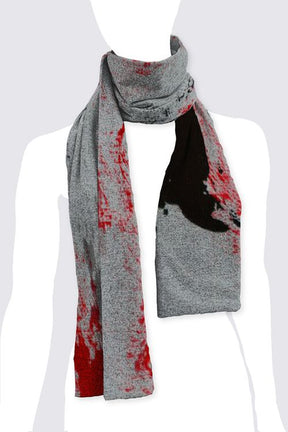 Black and Red Scarf