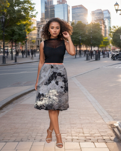 Black and White A3 Skirt