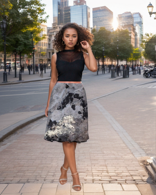 Black and White A3 Skirt