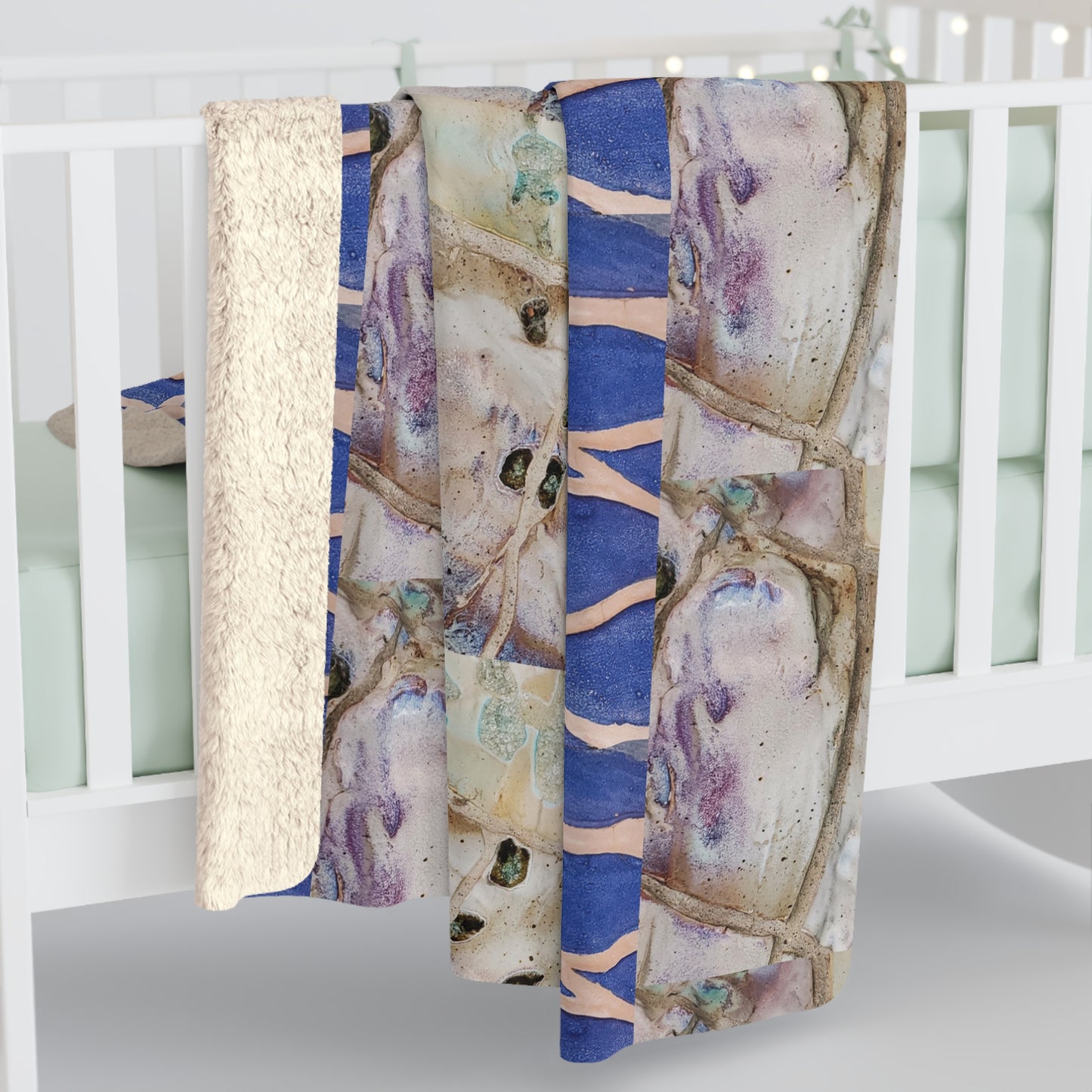 Blue Formation Sherpa Fleece Blanket