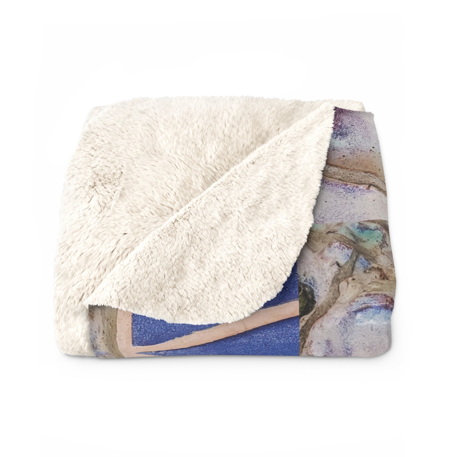 Blue Formation Sherpa Fleece Blanket