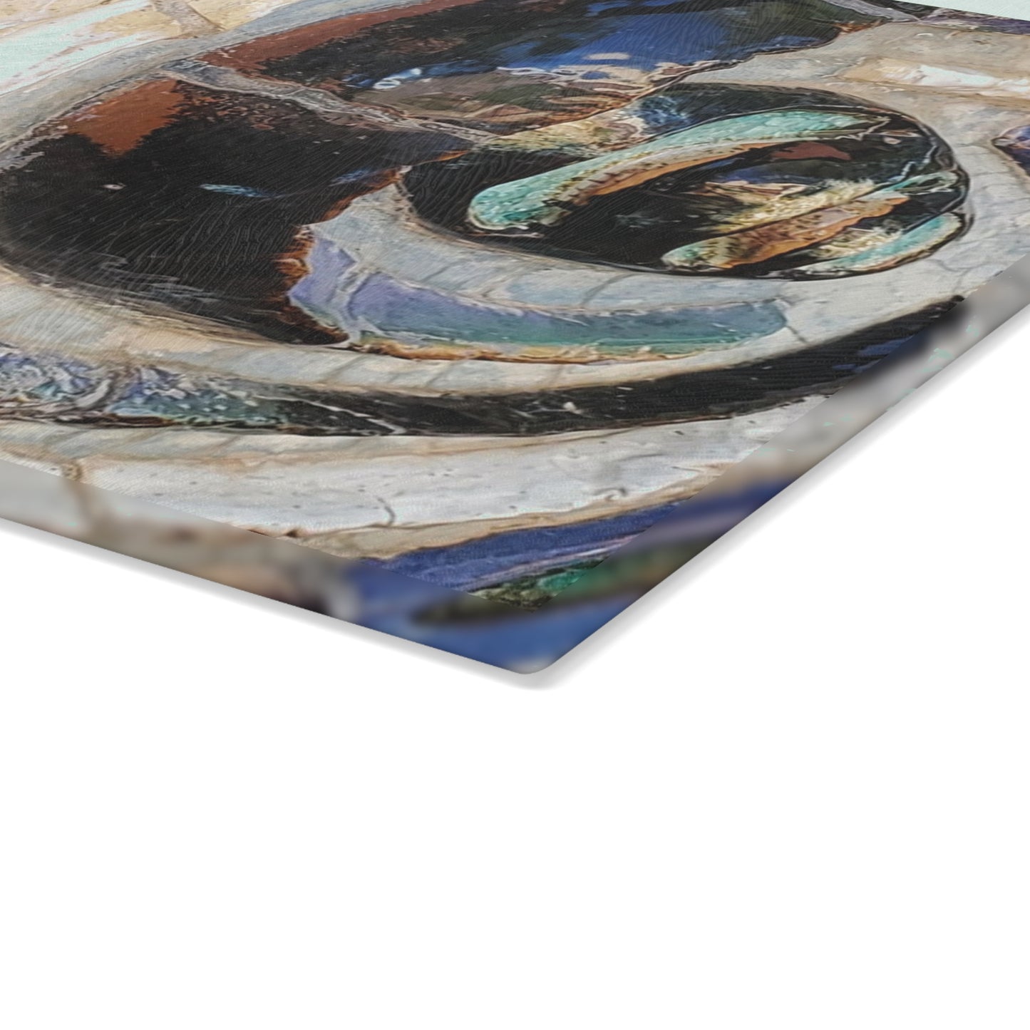 Chefs Tempered Glass Cutting Board