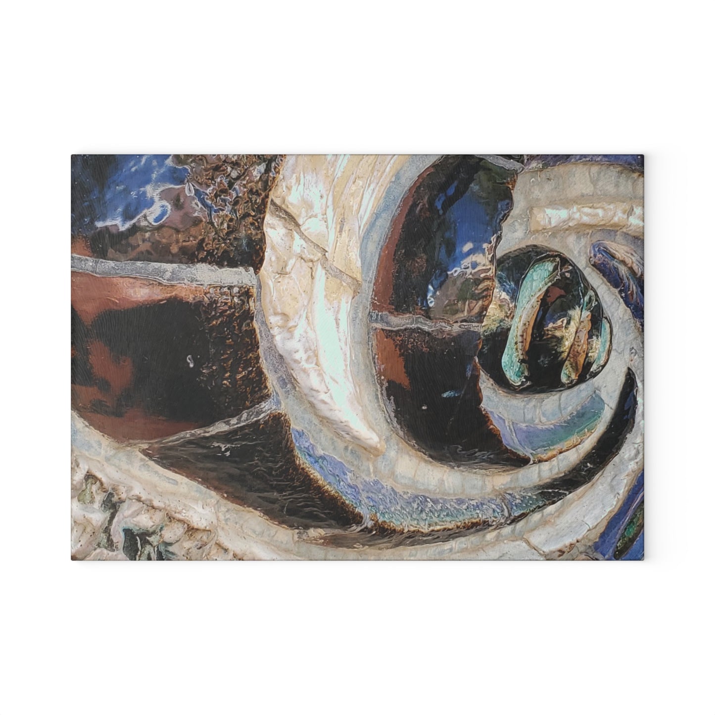 Chefs Tempered Glass Cutting Board