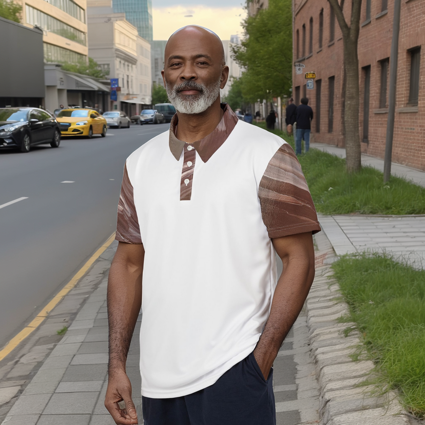 Coffee & Cream Polo Shirt