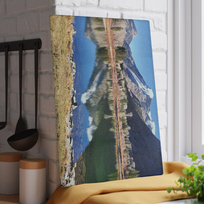 Discover What's Next Tempered Glass Cutting Board