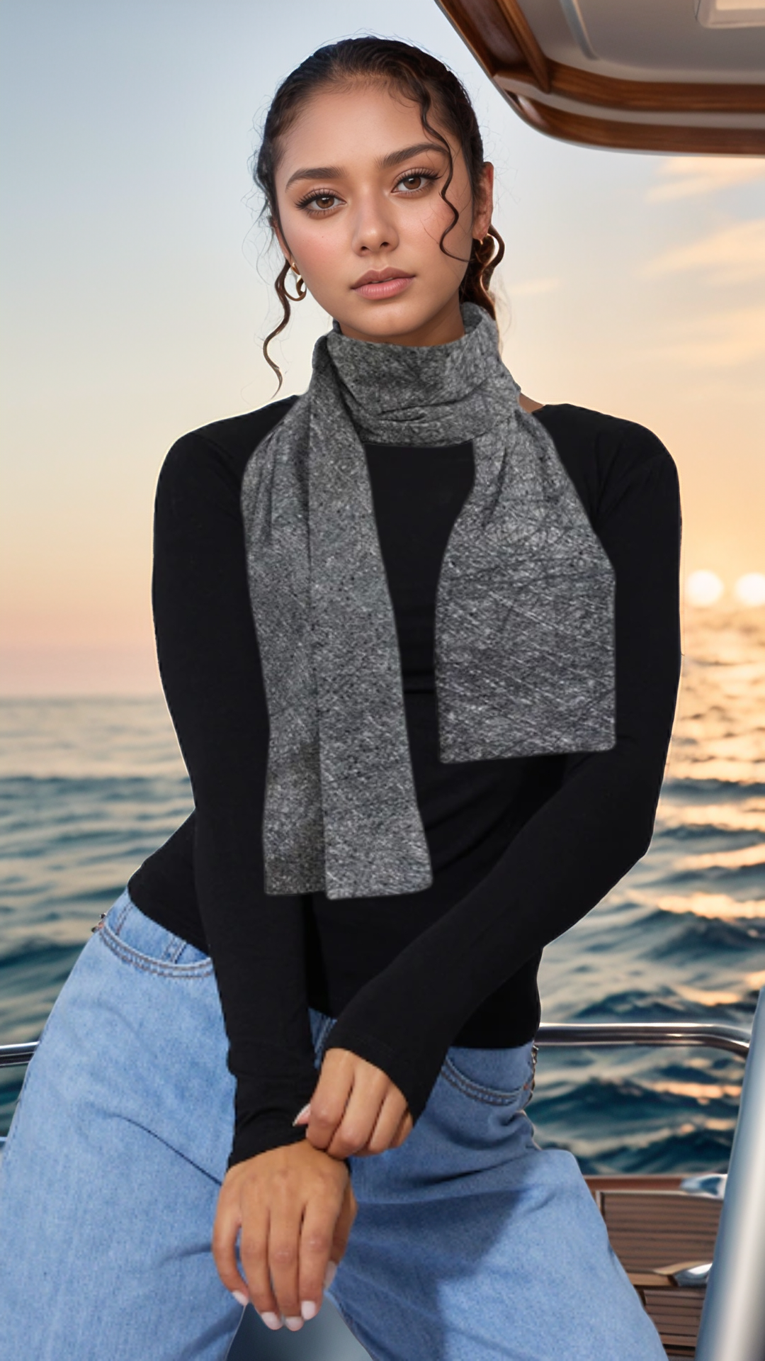 Elite Grey Scarf