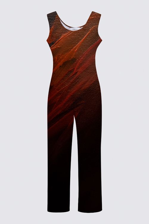 Fire2 Sleeveless Jumpsuit