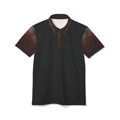 Flaming Red Polo Shirt