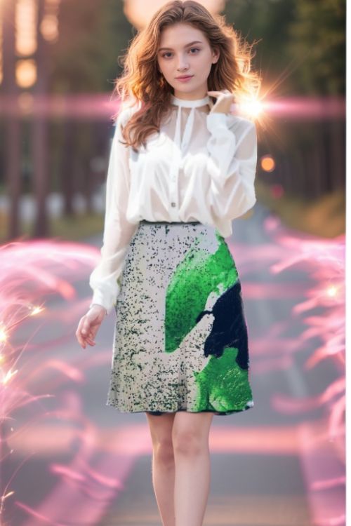 Green2 A3 Skirt