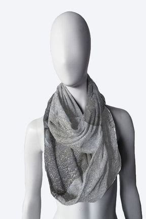 Grey Complement Infinity Scarf