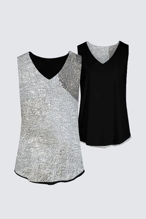 Grey Complement Tank Top