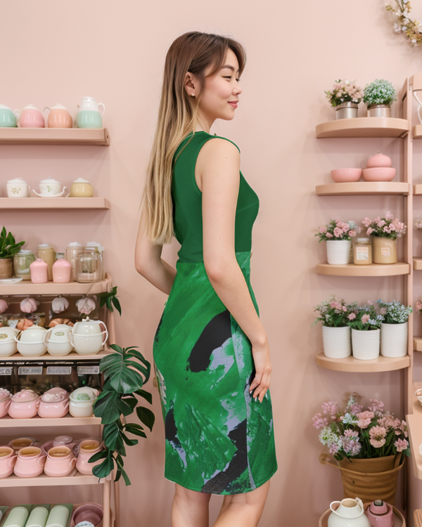 Jade Shoulder Dress