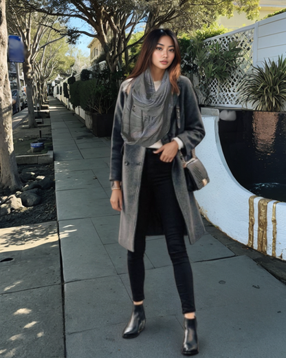 Neutral Say Infinity Scarf