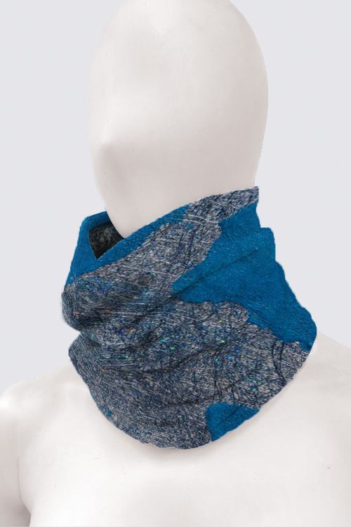 Next Blue Tube Scarf