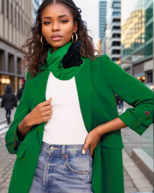 Our Green Tube Scarf