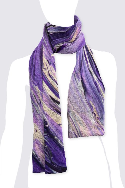 Purple Surprise Scarf