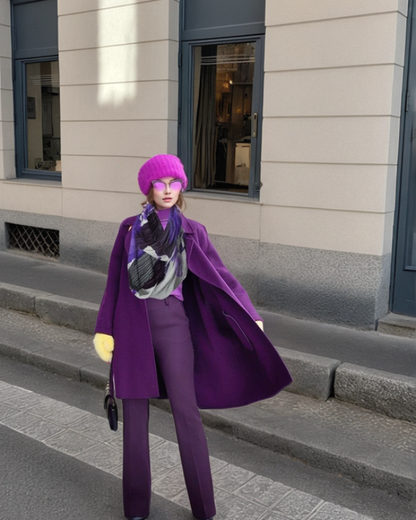 Purple Play Infinity Scarf