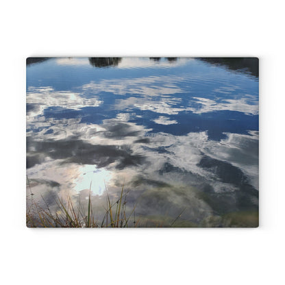 Reflection Tempered Glass Cutting Board