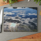 Reflection Tempered Glass Cutting Board