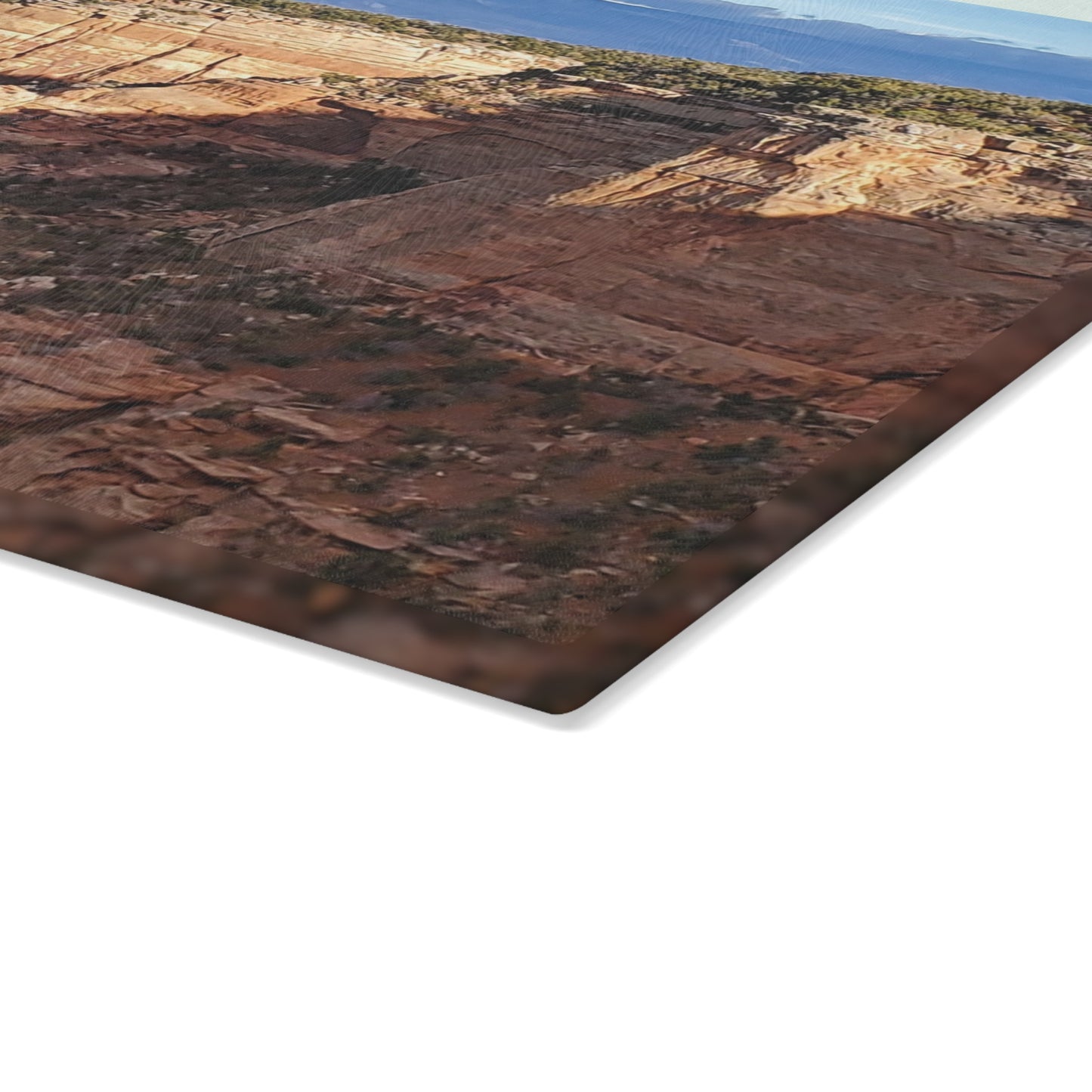 Rocky Tempered Glass Cutting Board