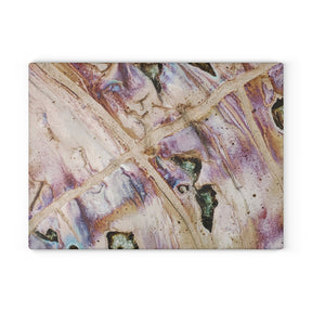 Soft Abstract II Tempered Glass Cutting Board