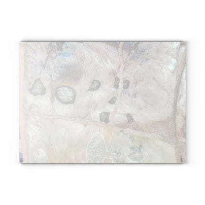 Soft Abstract Tempered Glass Cutting Board