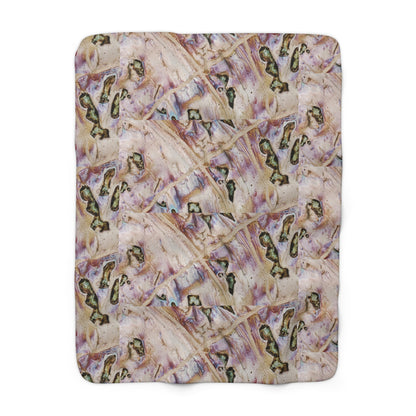 The Pattern Sherpa Fleece Blanket