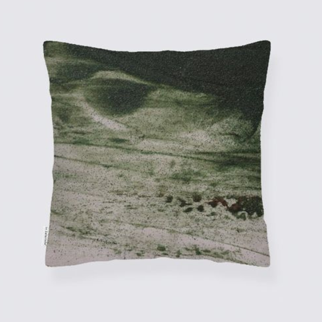 Verde Flow Suede Cushion Cover