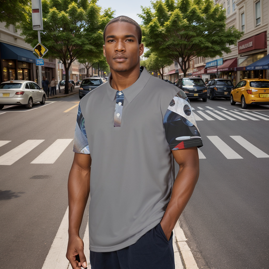 Vet Tech Grey Polo Shirt