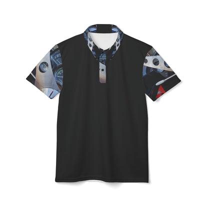 Vet Tech Black Polo Shirt
