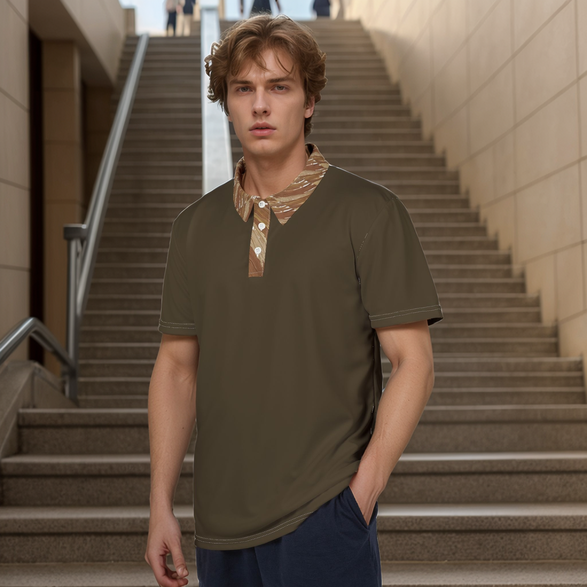 Walnut Polo Shirt