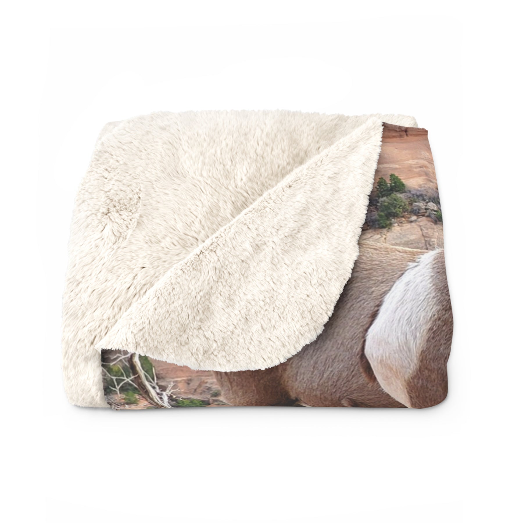 Wild Life Sherpa Fleece Blanket