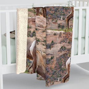 Wild Life Sherpa Fleece Blanket