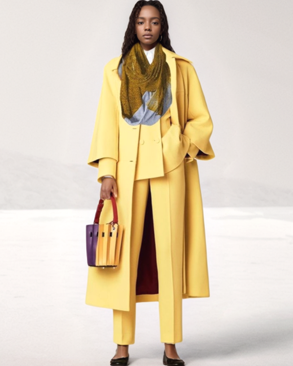 Yellow Super Giant Infinity Scarf